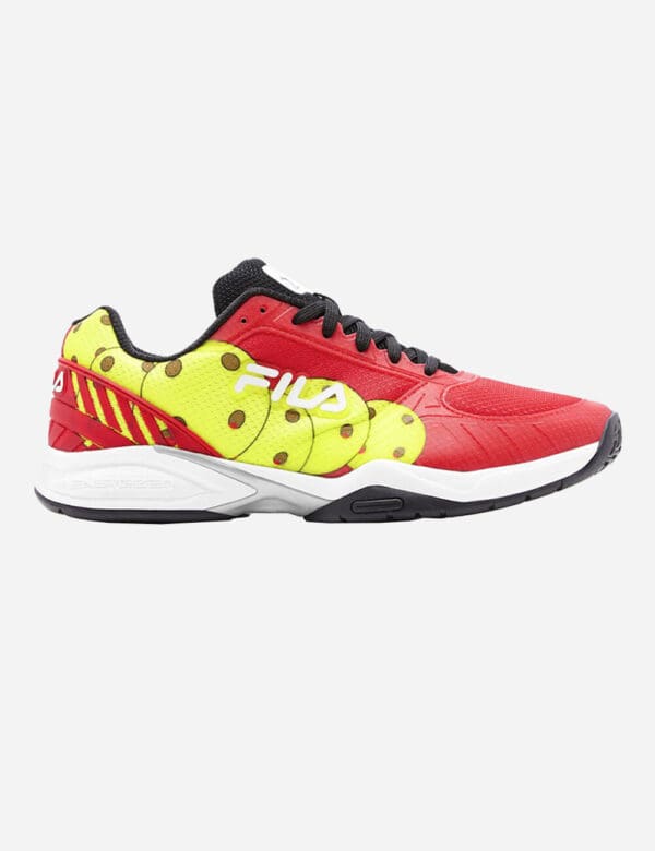 FILA Men's Volley Zone Pickleball Shoes - Red