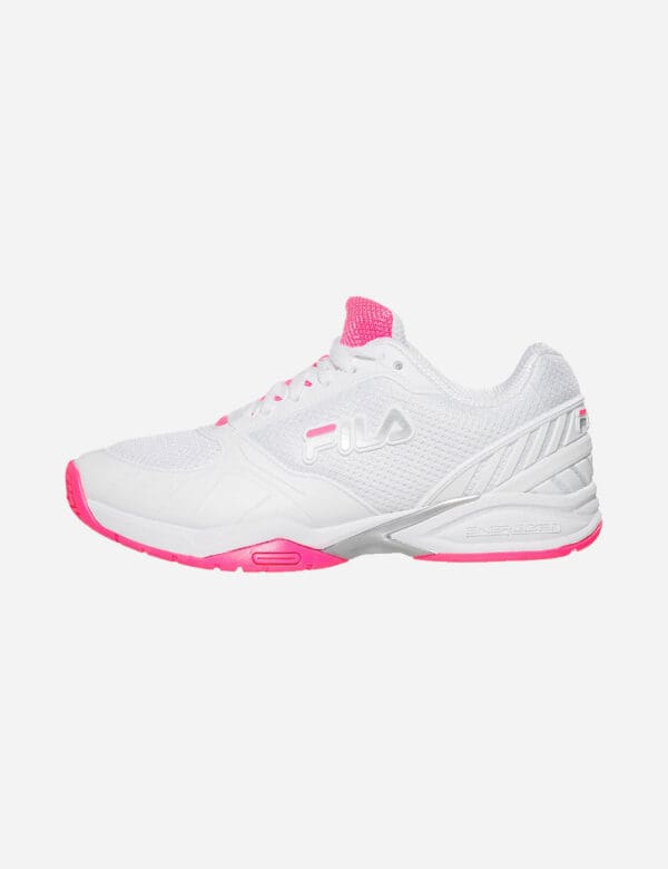 FILA Women's Volley Zone Pickleball Shoes - White / Pink