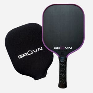 GRUVN's RAW-16S Pickleball Paddle (Free Cover)